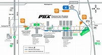 Map Of Phoenix Airport Terminals | Zip Code Map