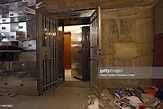 Smashed safe deposit boxes, the fortified entrance and the sealed ...