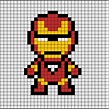 pixel art iron man : +31 Idées et designs pour vous inspirer en images