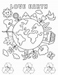 Earth Day Coloring Pages for Kids and Adults