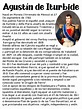 Biografía Agustín de Iturbide - NaciÛ en Morelia (Virreinato de MÈxico ...