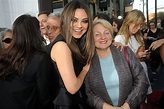 Mila Kunis with her mother Elvira attending the Ted premiere Hollywood ...