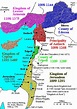 Latin/Frankish Kingdom of Jerusalem - Map