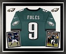 Nick Foles Philadelphia Eagles Deluxe Framed Autographed Nike Limited ...