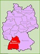 Where Is Baden Baden In Germany Map