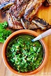 This traditional Argentinian Chimichurri Recipe uses simple ingredients ...