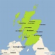 Map of Scotland in Europe | Scotland vacation, Scotland, Fort william ...