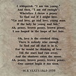 Brown Penny ~W.B.Yeats | Yeats poems, William butler yeats, Poems