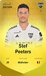 Stef Peeters 2021-22 • Limited 255/1000
