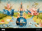 El Jardín de Las Delicias, pintura de Hieronymus Bosch Fotografía de ...