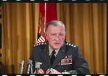 General Creighton Abrams at a Press Conference Pictures | Getty Images
