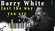 Barry White - Just the way you are [Piano Tutorial] Synthesia ...
