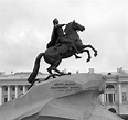 Statue of Peter the Great (Bronze Horseman), St. Petersburg, (Étienne ...