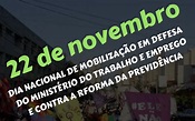 22 de novembro - Dia Nacional de Mobilização