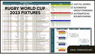 Rugby World Cup 2023 Group Schedule