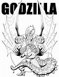 Godzilla Free Coloring Page - Free Printable Coloring Pages