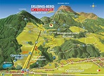Sommerpanoramakarte - Hocheck Erlebnisberg Oberaudorf