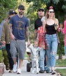 Adam Levine Wears A Dress In Adorable New Family Photo With Wife ...