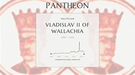 Vladislav II of Wallachia Biography - Voivode of Wallachia | Pantheon