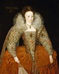 1595 Lady Eleanor Percy (1582/1583–1650), afterwards Lady Powis, age 13 ...
