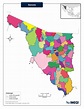 Mapa del Estado de Sonora con Municipios >> Mapas para Descargar e Imprimir | Imágenes Totales
