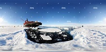360° view of The North Pole 90°N-3 - Alamy