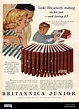 1950s USA Encyclopedia Britannica Magazine Advert Stock Photo - Alamy
