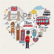London Theme, London Love, London Calling, London Flag, London Taxi ...