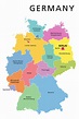 World Map Capital Of Germany Germany Map States And Capitals World Images