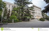 Vista De La Universidad De Estado De Tbilisi, Establecida 1918 Imagen ...