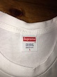 Supreme Blank T Shirt With Custom Graphic White Tag M… - Gem