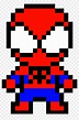 The Amazing Spider Man - Dessin Pixel Art Spider Man, HD Png Download ...