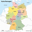 StepMap - Karte Remagen - Landkarte für Deutschland