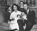 Jimmy Stewart with family, 1951 | Old movie stars, Hollywood couples ...