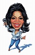 Oprah Winfrey Art Print by Art | Caricature, Celebrity caricatures ...