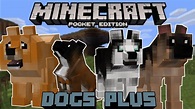 Dogs Plus Addon Minecraft Bedrock 1.18 - More Dogs Variant Natural ...