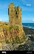 Keiss Castle, built by George Sinclair, 5th Earl of Caithness, in the ...