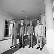 President Kennedy with Secret Service Agents John Campion, Jerry Behn ...