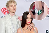 Details on Megan Fox’s engagement ring from Machine Gun Kelly – Darik ...