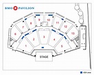 BMO Pavilion Seating Map - BMO Pavilion