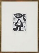 JOAN MIRÓ, etching, from "La bague d'aurore", 1957. - Bukowskis