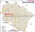 Dehradun In India Map