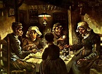 Os Comedores de Batatas, óleo de Vincent Willem van Gogh, 1885, Van ...