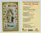 Rosary Prayer Card Printable