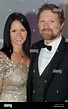 Craig Morgan and wife Karen Greer arrive on the red carpet for the USO ...