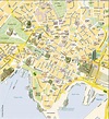Mapa Turístico de Oslo, Noruega | Roteiros e Dicas de Viagem