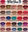 All of Kat Von Ds new 2017 Everlasting Liquid Lipstick Shades . Thought ...
