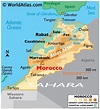 Morocco Map / Geography of Morocco / Map of Morocco - Worldatlas.com