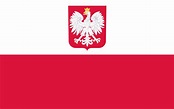 Bandeira da Polônia • Bandeiras do Mundo