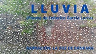 LA LLUVIA de Federico García Lorca - YouTube